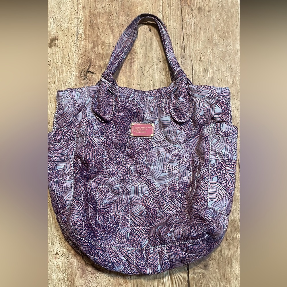 Marc Jacobs Multi Color Tote Or Diaper Bag